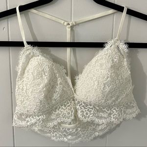 AERIE White Lace Bralette